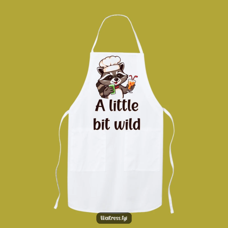 Funny Raccoon Chef Apron: Cook with Mischief and Flair