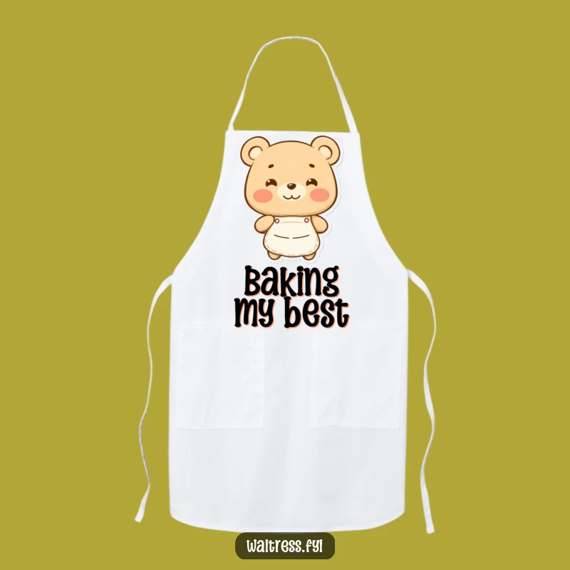 Funny Bear Apron: Cook with Happiness and Humorous Style