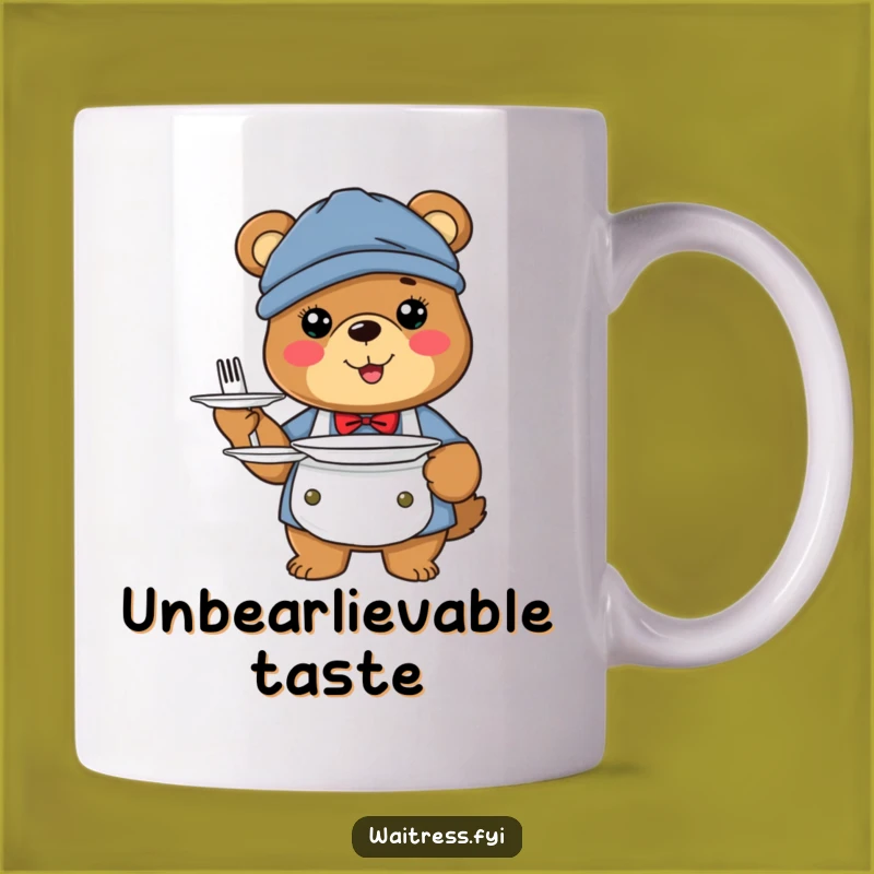 Funny Bear Server Mug: A Roaring Good Gift for Bear Lovers