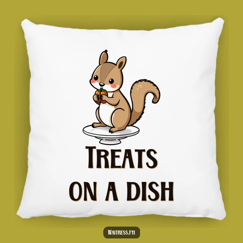 Funny Squirrel Nut Pillow: Cozy Comfort with Woodland Cuteness Gift