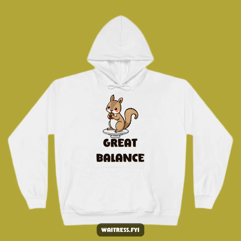 Cozy Funny Squirrel Nut Hoodie: Warm Apparel for Nutty Fun Gift