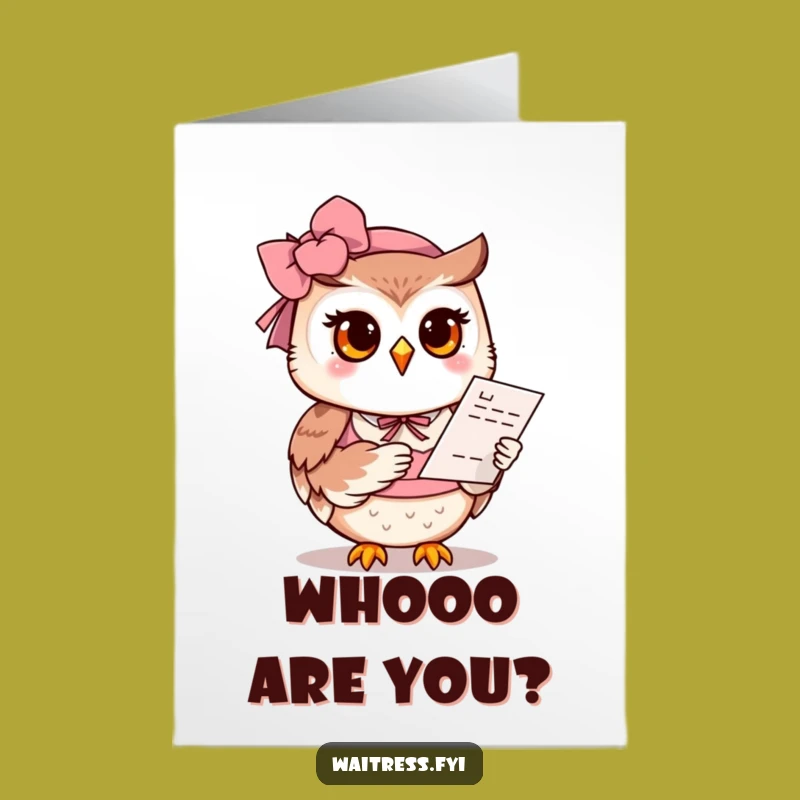 Free Printable Owl Thank You Card: Gentle & Funny Downloadable Gratitude